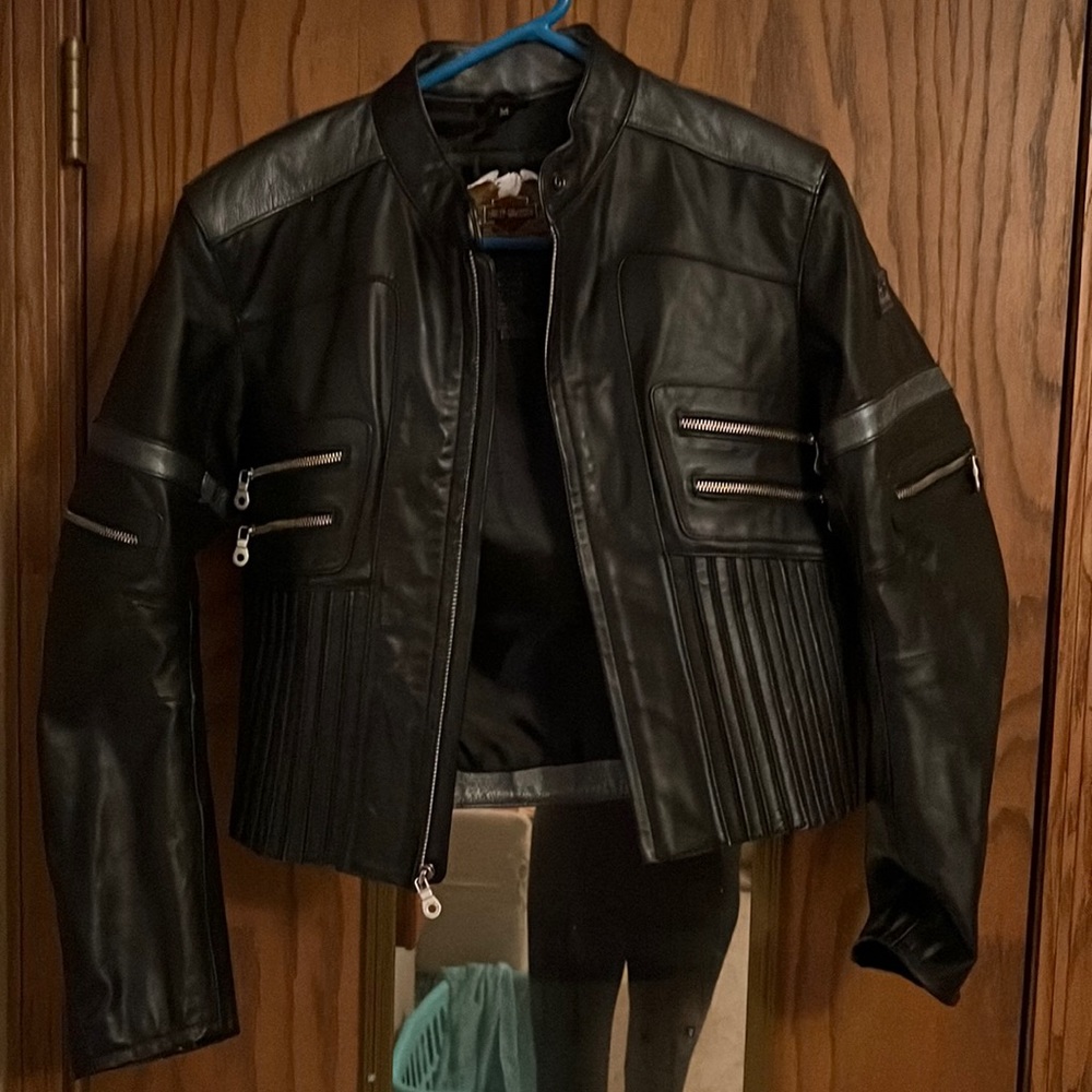 Women’s Harley Davidson leather jacket